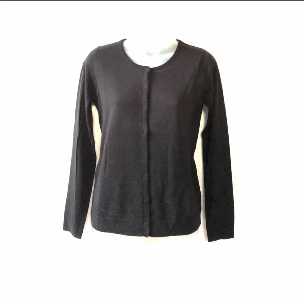 Gap wool black cardigan